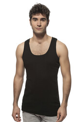 Özkan 0113 6'lı Paket Erkek Çocuk Ribana %100 Pamuklu Garson Boy Esnek Rahat Kalın Askılı Atlet - Thumbnail