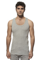 Özkan 0113 6'lı Paket Erkek Çocuk Ribana %100 Pamuklu Garson Boy Esnek Rahat Kalın Askılı Atlet - Thumbnail