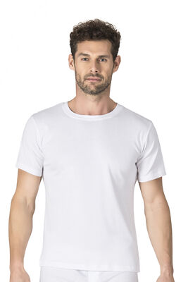 Özkan Underwear - Özkan 0116 3'lü Paket Erkek Ribana Esnek Rahat Kapalı Yaka Yarım Kol Atlet Fanila (1)