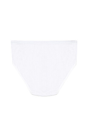 Özkan 0840 5'li Paket Kız Çocuk %100 Pamuklu Ribana Esnek Rahat Taş Detaylı Slip Külot - 6