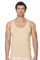 Özkan 10852 3'lü Paket Erkek Premium Esnek Kumaş Pamuklu Modal Kalın Askılı Atlet - Thumbnail