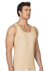 Özkan 10852 5'li Paket Erkek Premium Kumaş Pamuklu Modal Esnek Rahat Kalın Askılı Atlet - Thumbnail