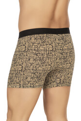 Özkan 11111 5'li Paket Erkek Pamuklu Karışık Desenli Likralı Penye Boxer - Thumbnail