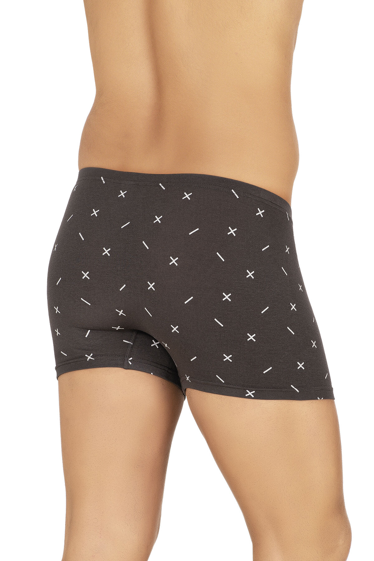 Özkan 11113 5'li Paket Erkek Pamuklu Modal Esnek Yumuşak Desenli Boxer Şort Külot