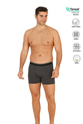 Özkan 11256 Erkek Premium Kumaş Modal Pamuklu Esnek Yumuşak Boxer Şort - Thumbnail