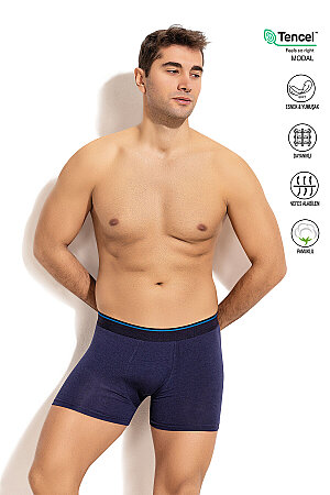 Özkan 11256 Erkek Premium Kumaş Modal Pamuklu Esnek Yumuşak Boxer Şort - 47