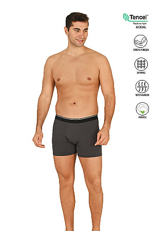 Özkan 11256 Erkek Premium Kumaş Modal Pamuklu Esnek Yumuşak Boxer Şort - 57