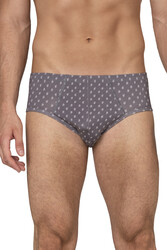 Özkan 11300 3'lü Paket Erkek %95 Pamuklu Likralı Süprem Kumaş Desenli Esnek Rahat Slip Külot - Thumbnail