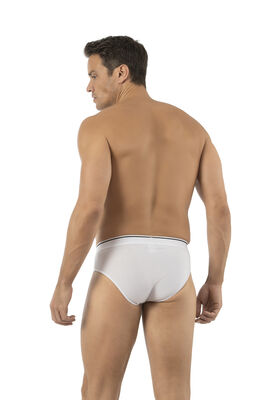 Özkan Underwear - Özkan 11330 Erkek Pamuklu Likralı Penye Esnek Rahat Slip Külot (1)