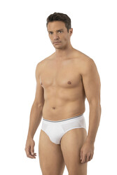 Özkan 11330 Erkek Pamuklu Likralı Penye Esnek Rahat Slip Külot - Thumbnail