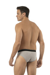 Özkan 11330 Erkek Pamuklu Likralı Penye Esnek Rahat Slip Külot - Thumbnail