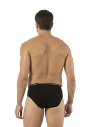 Özkan 11330 Erkek Pamuklu Likralı Penye Esnek Rahat Slip Külot - Thumbnail