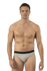 Özkan 11330 Erkek Pamuklu Likralı Penye Esnek Rahat Slip Külot - Thumbnail