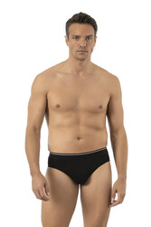 Özkan 11330 Erkek Pamuklu Likralı Penye Esnek Rahat Slip Külot - Thumbnail