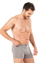 Özkan 11897 Erkek Pamuklu Modal Boxer Şort - Thumbnail