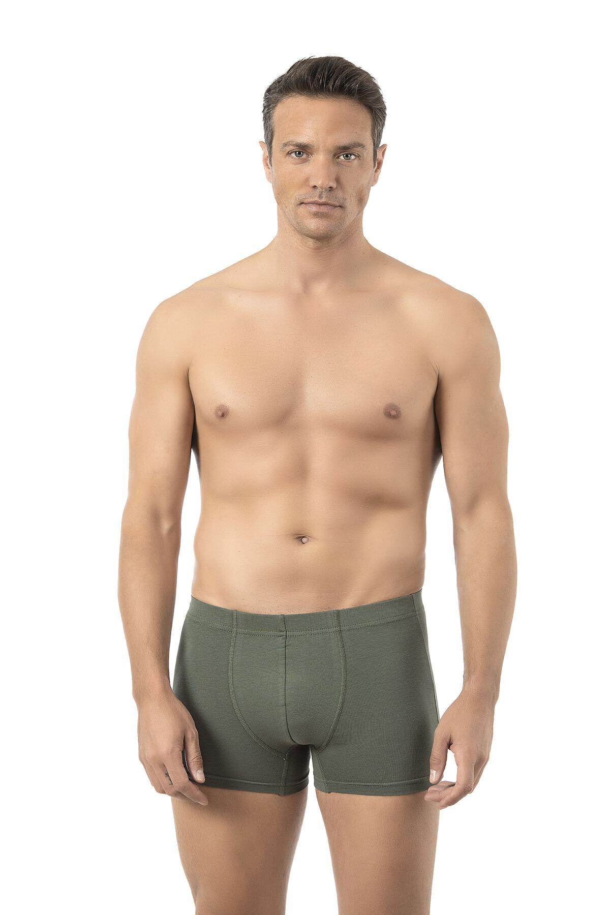 Özkan 12024 Erkek Pamuklu Likralı Süprem Esnek Rahat Boxer Şort