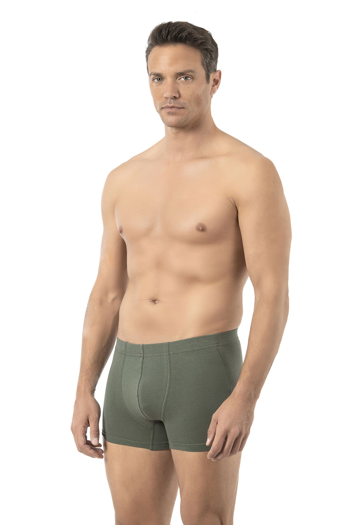 Özkan 12024 Erkek Pamuklu Likralı Süprem Esnek Rahat Boxer Şort