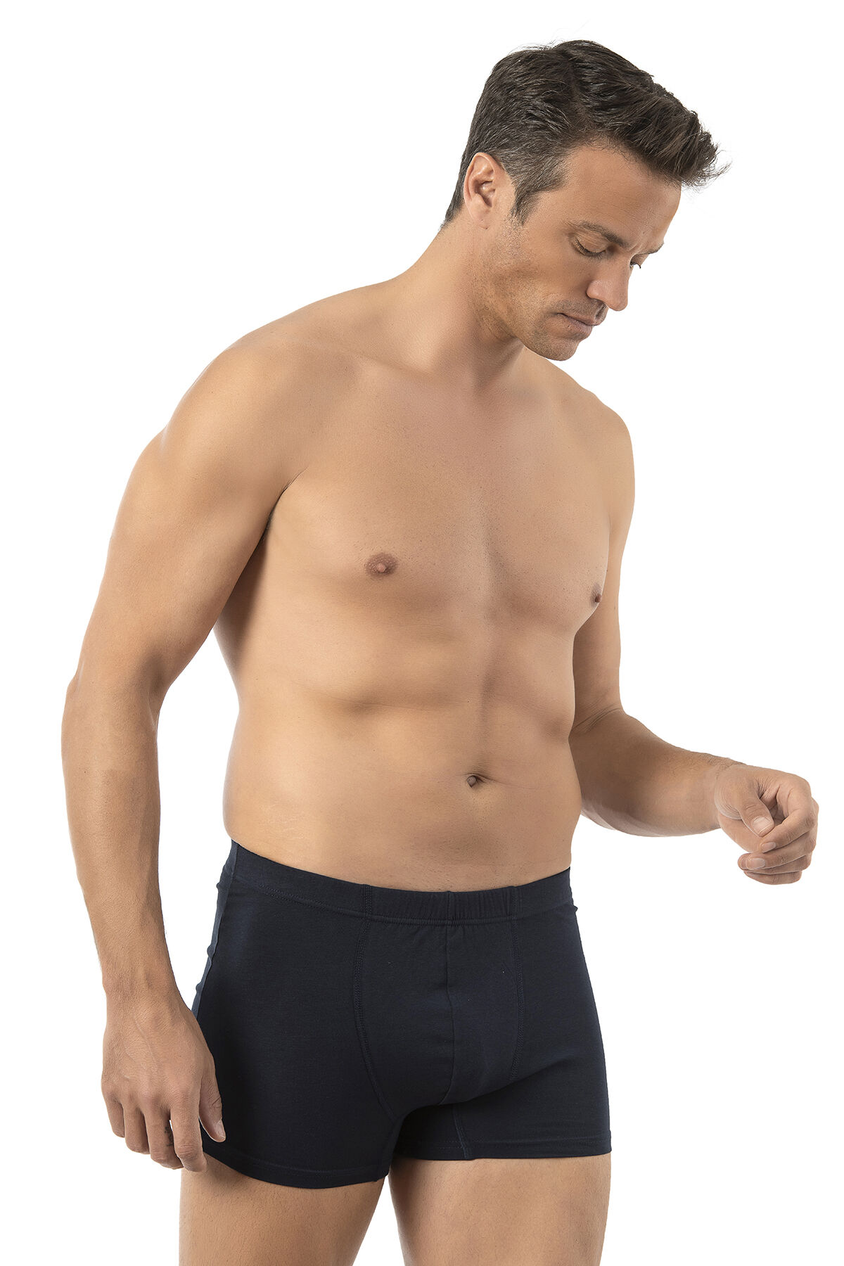 Özkan 12024 Erkek Pamuklu Likralı Süprem Esnek Rahat Boxer Şort