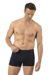 Özkan 12024 Erkek Pamuklu Likralı Süprem Esnek Rahat Boxer Şort - Thumbnail