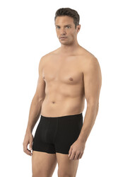 Özkan 12024 Erkek Pamuklu Likralı Süprem Esnek Rahat Boxer Şort - Thumbnail