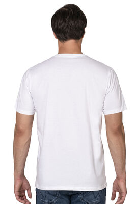 Özkan Underwear - Özkan 12420 Erkek %100 Pamuklu Likrasız Penye Süprem Kumaş Kapalı Yaka Kısa Kollu T-shirt (1)