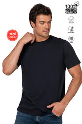 Özkan 12420 Erkek %100 Pamuklu Likrasız Penye Süprem Kumaş Kapalı Yaka Kısa Kollu T-shirt - Thumbnail