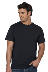 Özkan 12420 Erkek %100 Pamuklu Likrasız Penye Süprem Kumaş Kapalı Yaka Kısa Kollu T-shirt - Thumbnail