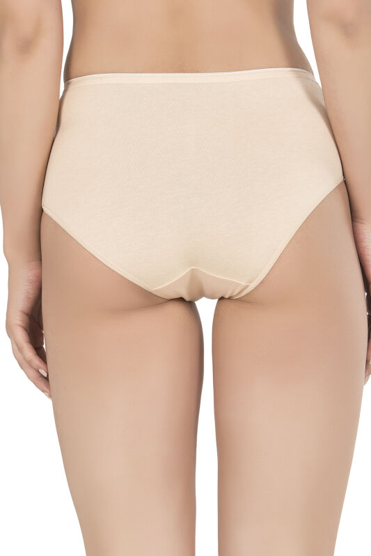 Özkan 23922 6'lı Paket Kadın Pamuklu Modal Esnek Yumuşak Yüksek Bel Bato Külot - 13