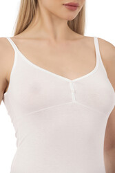 Özkan 24183 Kadın İnce Askılı Modal Pamuklu Atlet - Thumbnail