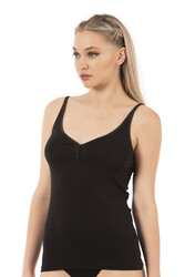 Özkan 24183 Kadın İnce Askılı Modal Pamuklu Atlet - Thumbnail