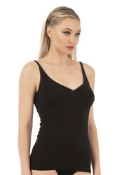 Özkan 24183 Kadın İnce Askılı Modal Pamuklu Atlet - Thumbnail