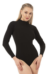 Özkan 24201 Kadın Termal Uzun Kollu Balıkçı Yaka Kancalı Çıtçıtlı Body - Thumbnail