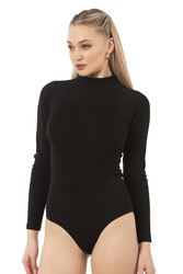 Özkan 24201 Kadın Termal Uzun Kollu Balıkçı Yaka Kancalı Çıtçıtlı Body - Thumbnail