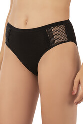 Özkan 25592 3'lü Paket Kadın Pamuklu Modal Esnek Rahat Dantelli Bato Külot - Thumbnail