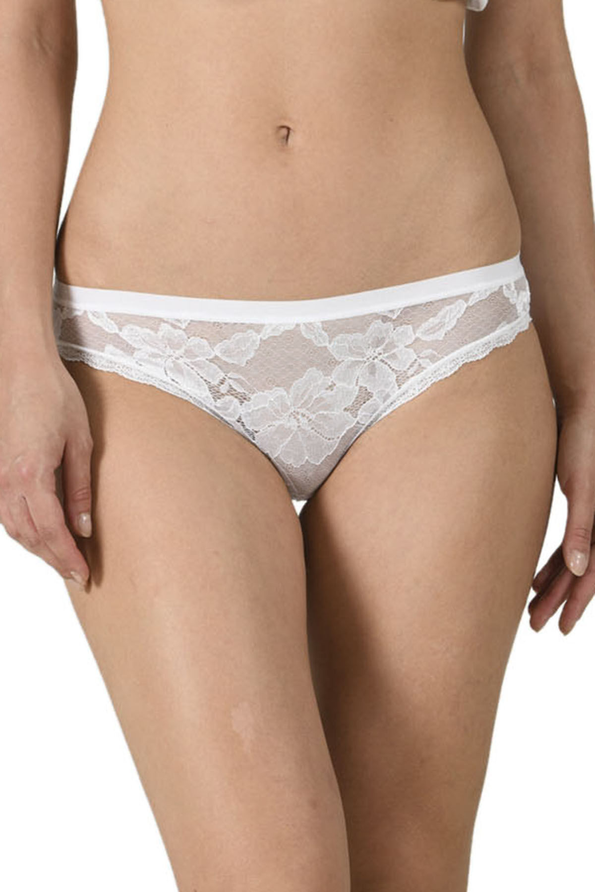 Özkan 25597 3'lü Paket Kadın Modal Pamuklu Dantelli Slip Külot