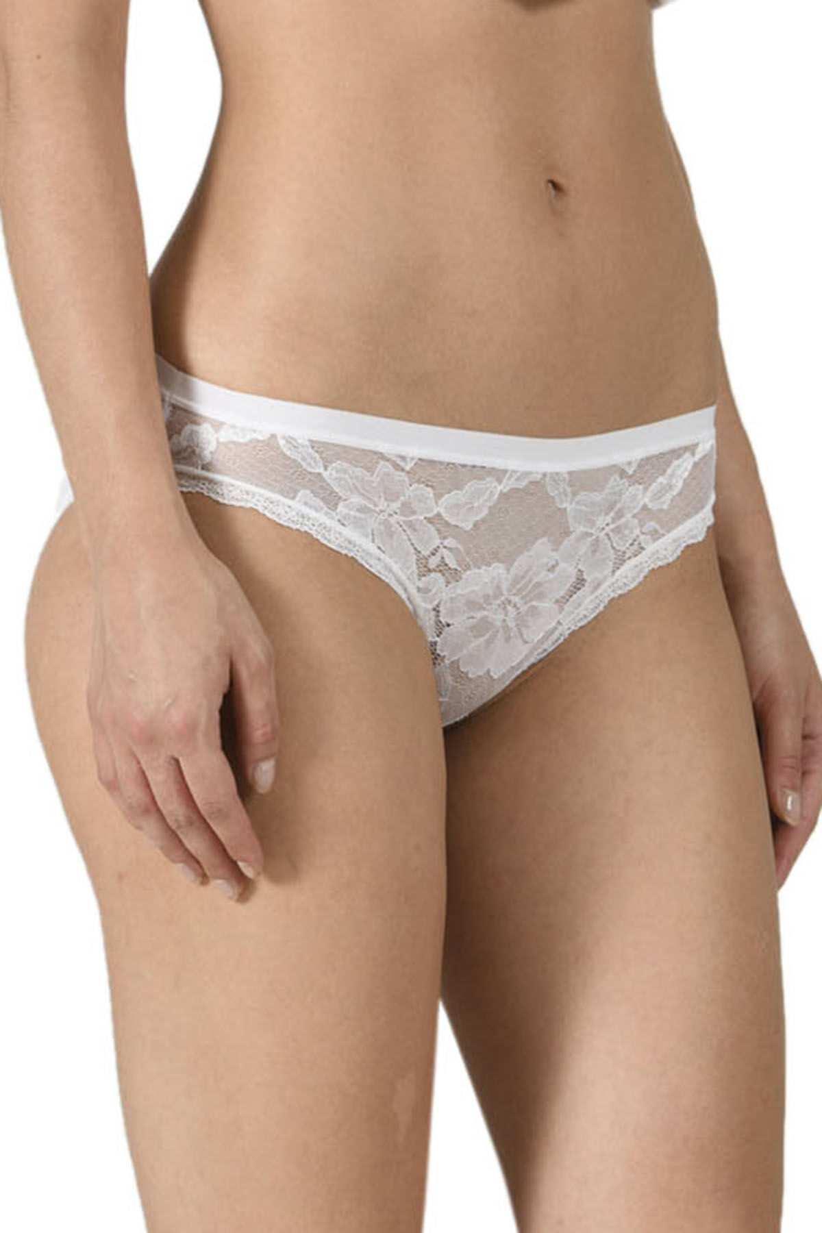 Özkan 25597 3'lü Paket Kadın Modal Pamuklu Dantelli Slip Külot