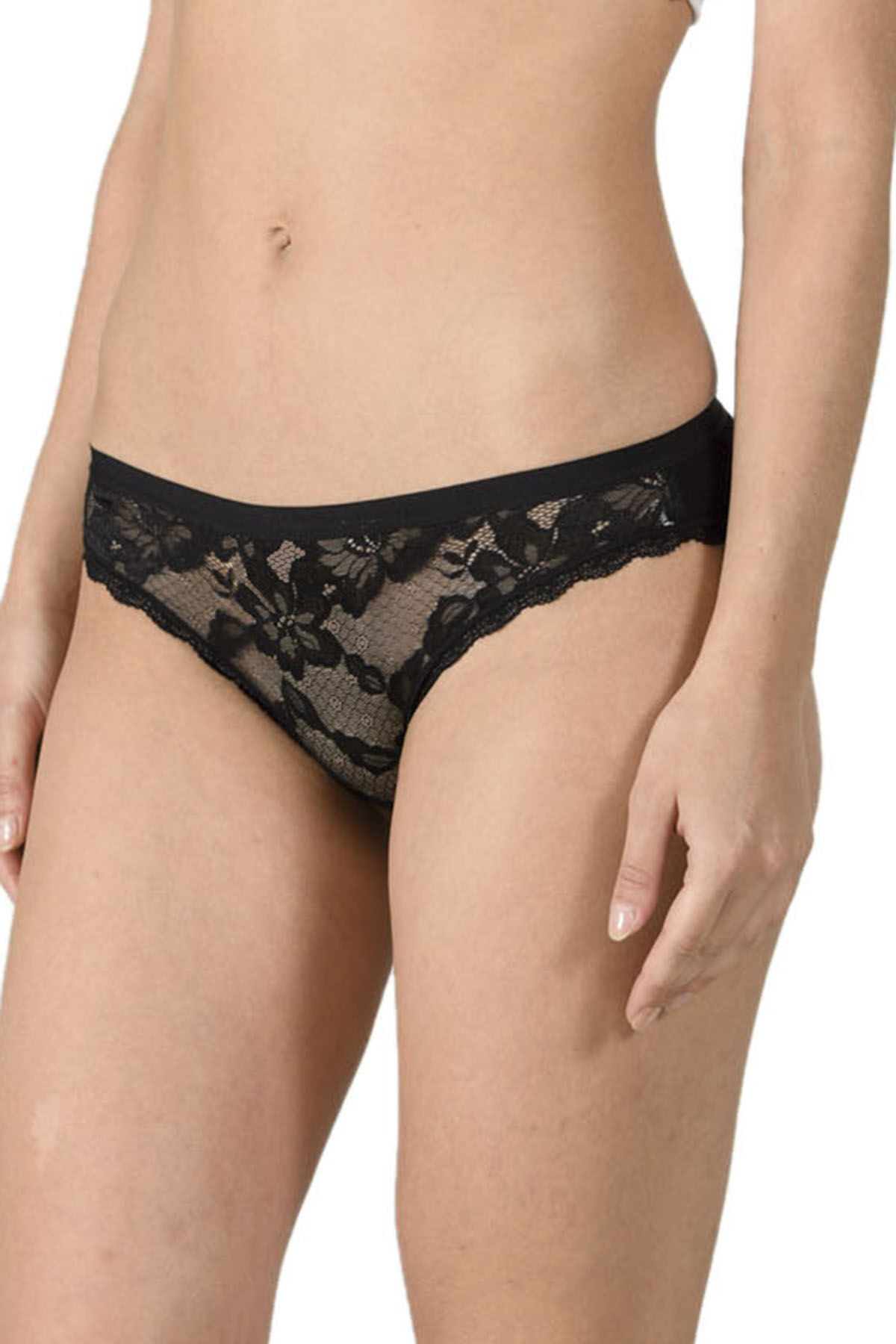 Özkan 25597 3'lü Paket Kadın Modal Pamuklu Dantelli Slip Külot