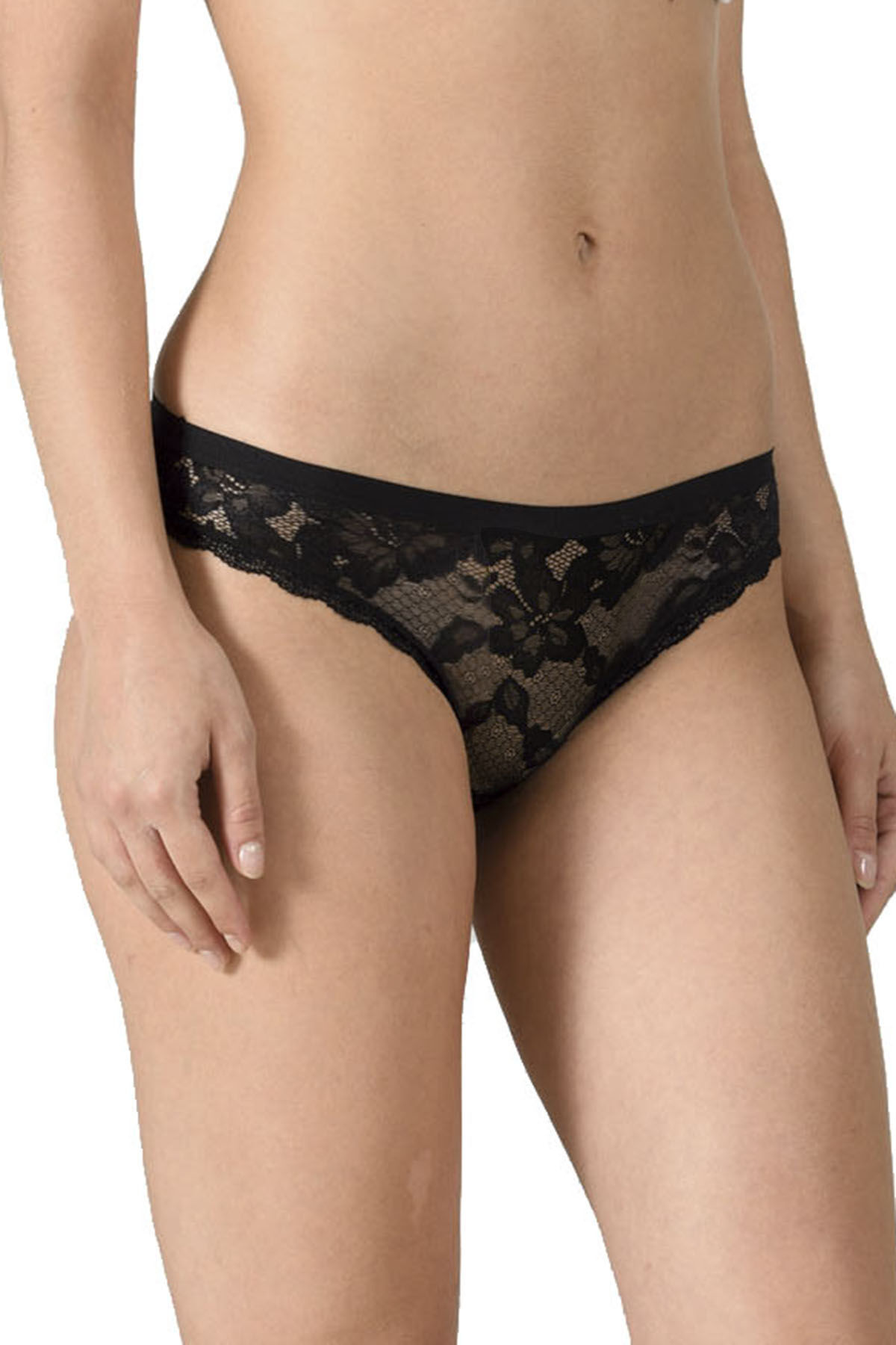 Özkan 25597 3'lü Paket Kadın Modal Pamuklu Dantelli Slip Külot