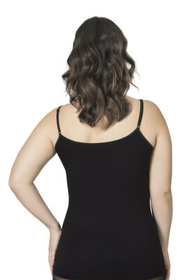 Özkan Underwear - Özkan 25923 Kadın Viskon Saten Biyeli Esnek Yumuşak Rahat Büyük Beden Atlet (1)