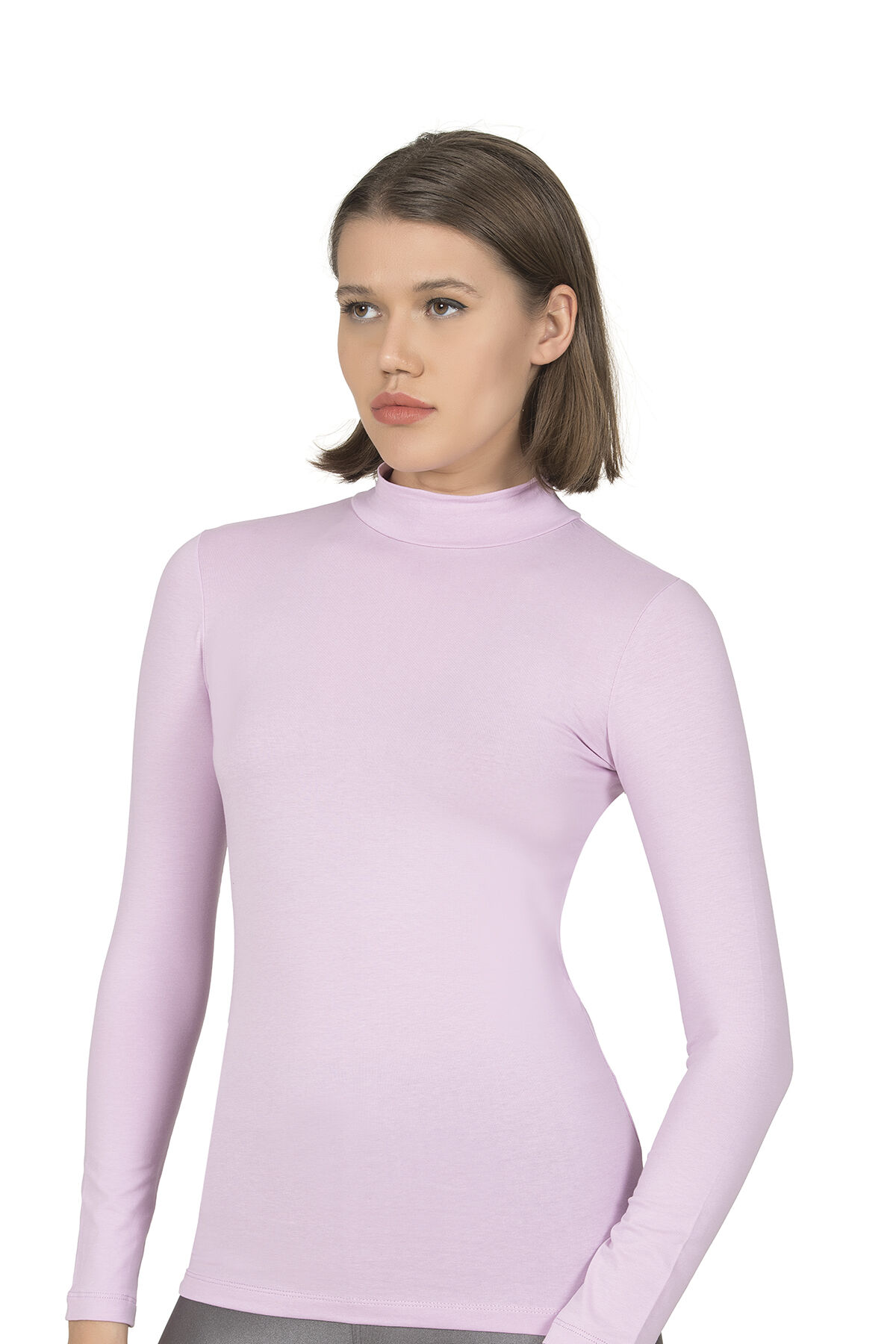 Özkan 26031 Kadın Pamuklu Uzun Kollu Balıkçı Yaka Body