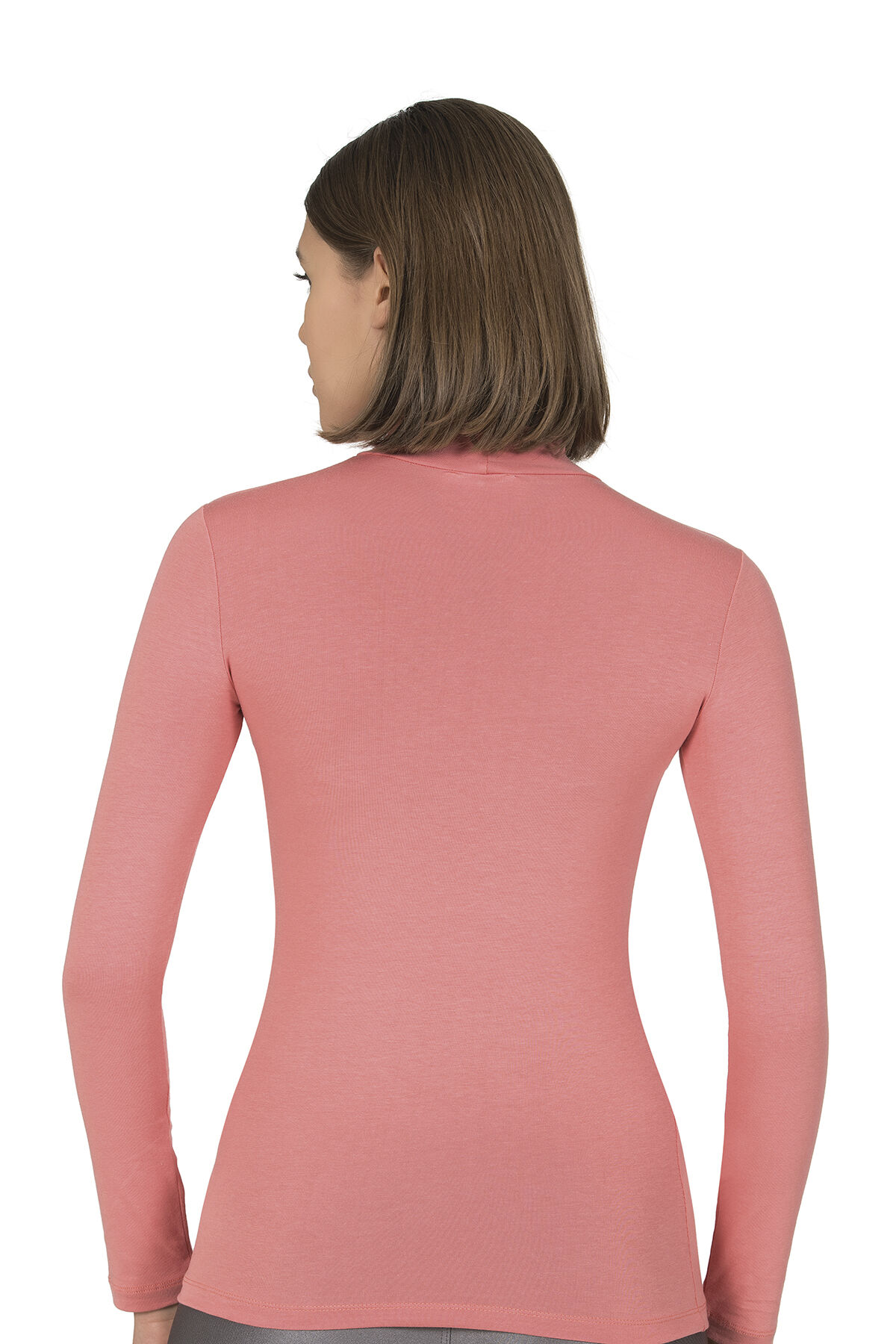 Özkan 26031 Kadın Pamuklu Uzun Kollu Balıkçı Yaka Body