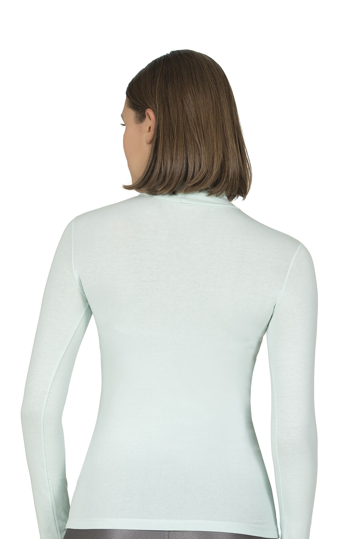 Özkan 26031 Kadın Pamuklu Uzun Kollu Balıkçı Yaka Body