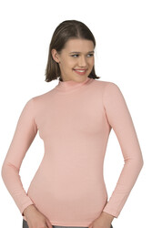 Özkan 26031 Kadın Pamuklu Uzun Kollu Balıkçı Yaka Body - Thumbnail