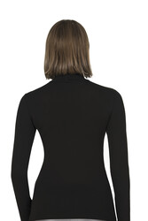 Özkan 26031 Kadın Pamuklu Uzun Kollu Balıkçı Yaka Body - Thumbnail