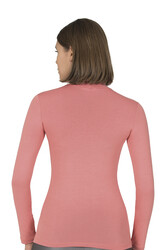 Özkan 26031 Kadın Pamuklu Uzun Kollu Balıkçı Yaka Body - Thumbnail