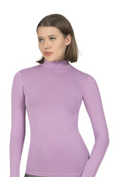 Özkan 26031 Kadın Pamuklu Uzun Kollu Balıkçı Yaka Body - Thumbnail