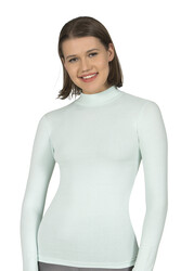 Özkan 26031 Kadın Pamuklu Uzun Kollu Balıkçı Yaka Body - Thumbnail