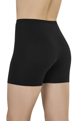 Özkan Underwear - Özkan 26591 5'li Paket Kadın Pamuklu Likralı Süprem Esnek Rahat Ara Boy Diz Üstü Kısa Tayt Şort Boxer (1)