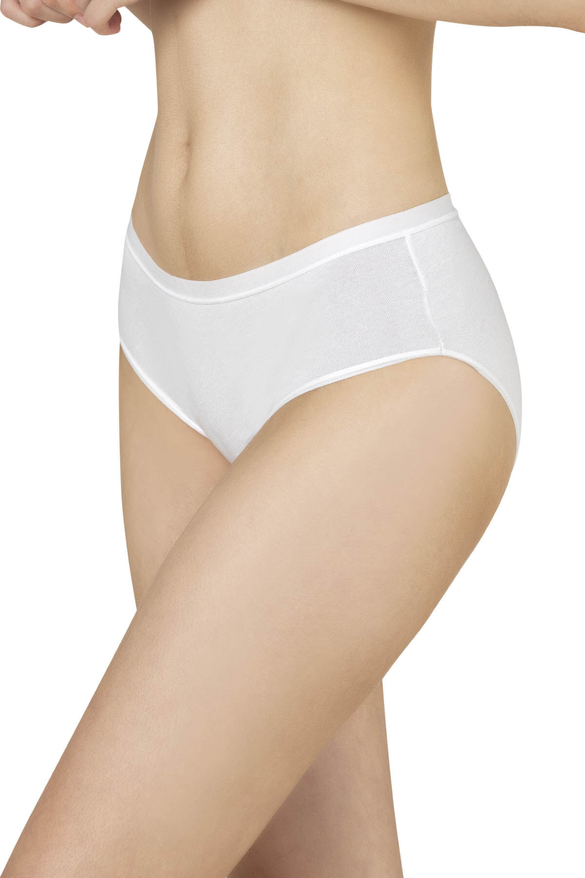 Özkan 26800 Kadın 3'lü Paket Pamuklu Büyük Beden Aralığı Esnek Yüksek Bel Battal Boy Bato Külot