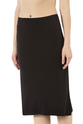 Özkan 26992 Kadın Viskon Diz Altı Orta Boy Astar Jüpon Kombinezon - Thumbnail